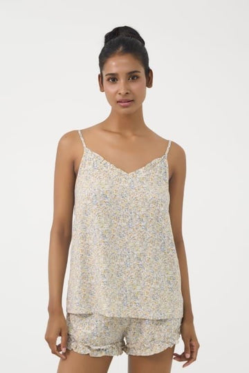 Tole Spaghetti-Strap Short Set – Comfy & Youthful for Summer