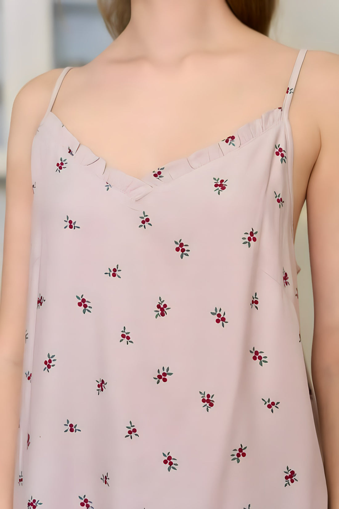 Tole Spaghetti Strap Shorts Set – Comfortable & Youthful Summer Style