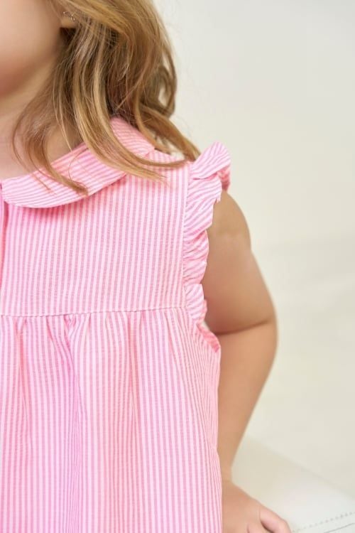 Girls’ Kate Cotton Short Set – Sweet & Stylish with Floral Charm